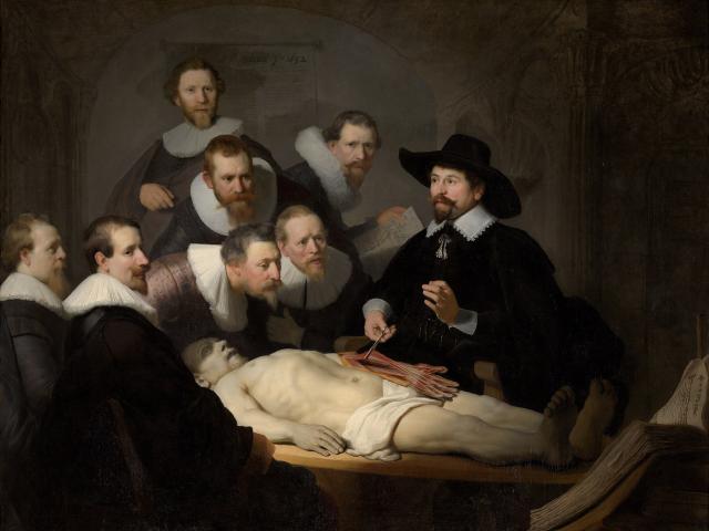 Rembrant's The Anatomy Lesson of Dr. Nicolaes Tulp