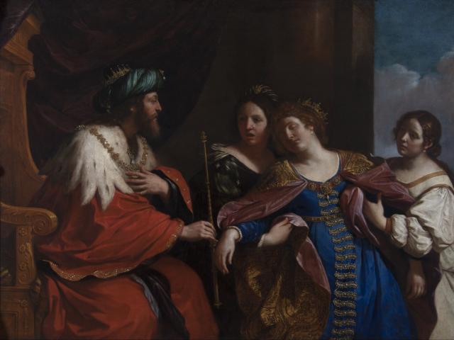 Guercino's Esther Before Ahasuerus
